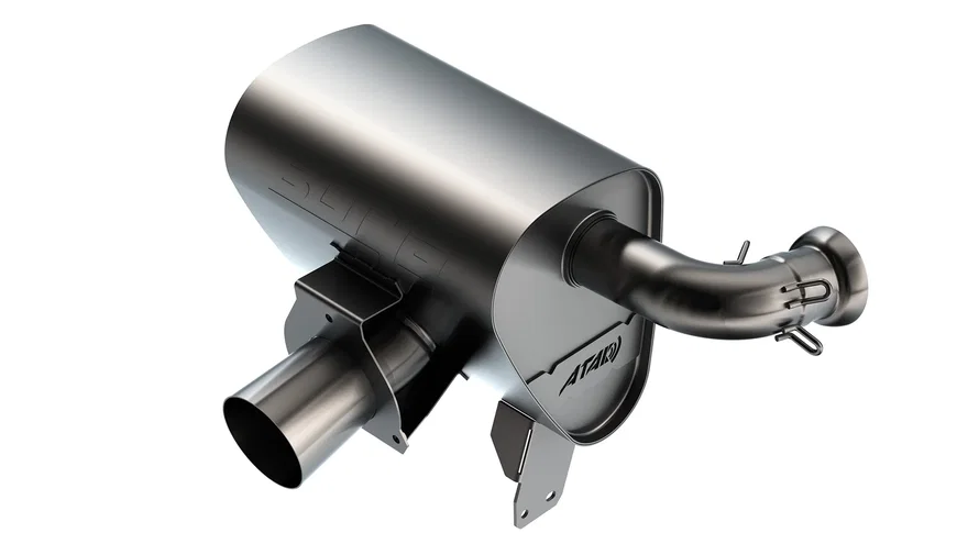 Axle-Back Exhaust System ATAK Part for 2017-2025 Can-Am Maverick X3