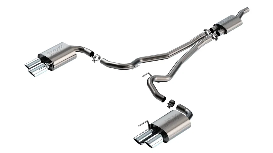 Cat-Back™ Exhaust System S-Type Part for 2024-2026 Ford Mustang EcoBoost
