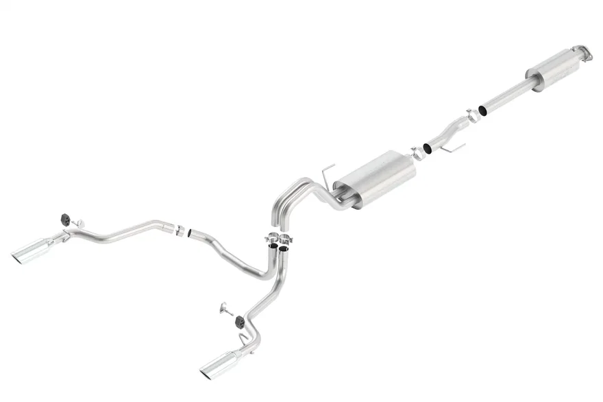 Cat-Back Exhaust System Touring for 2015-2020 Ford F-150 2.7L/ 3.5L EcoBoost/ 5.0L V8/ 2018-2020 3.3L V6
