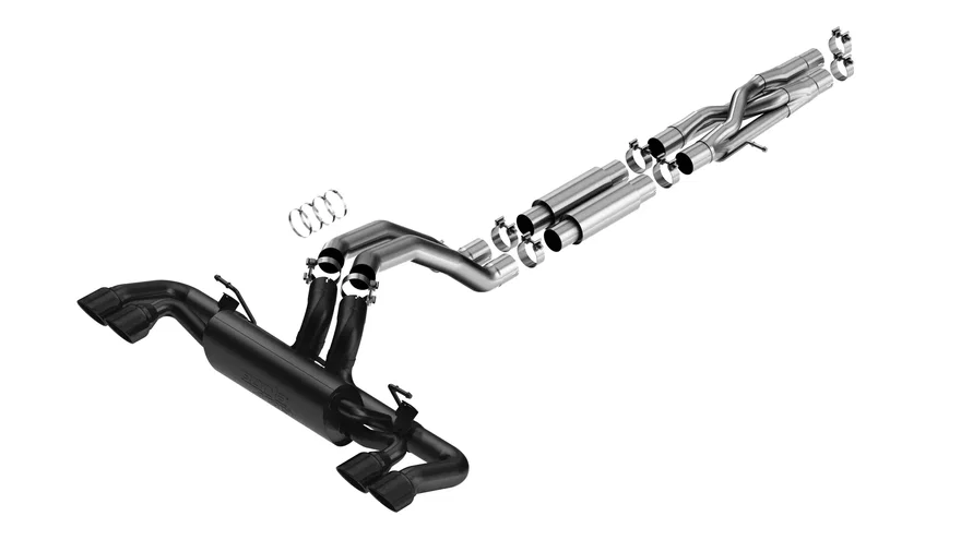 Cat-Back™ Exhaust System ATAK® Part for 2021-2026 Jeep Wrangler Rubicon 392 JLU