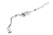 Cat-Back Exhaust System ATAK for 2014-2018 Chevrolet Silverado 1500/ GMC Sierra 1500 image 1