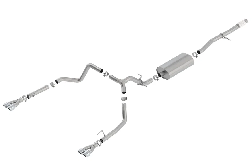 Cat-Back™ Exhaust System Touring Part for 2019-2026 Chevrolet Silverado 1500/ GMC Sierra 1500