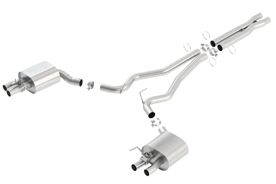 Cat-Back Exhaust System ATAK for 2015-2020 Ford Mustang Shelby GT350