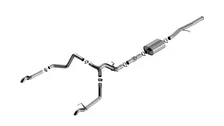 Cat-Back Exhaust System ATAK for 2022-2023 Chevrolet Silverado 1500 ZR2/ GMC Sierra 1500 AT4X image 1