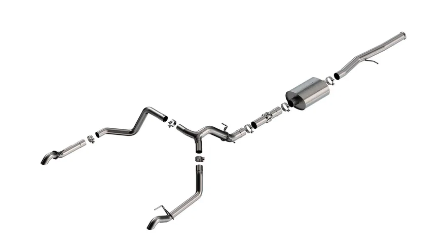 Cat-Back Exhaust System ATAK for 2022-2023 Chevrolet Silverado 1500 ZR2/ GMC Sierra 1500 AT4X