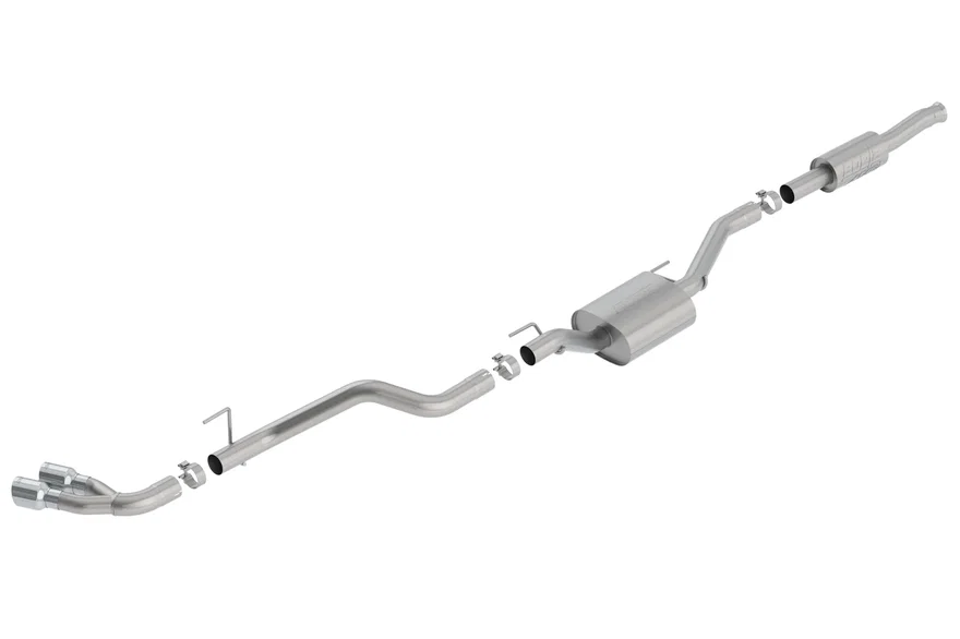 Cat-Back Exhaust System ATAK for 2020-2023 Jeep Gladiator JT