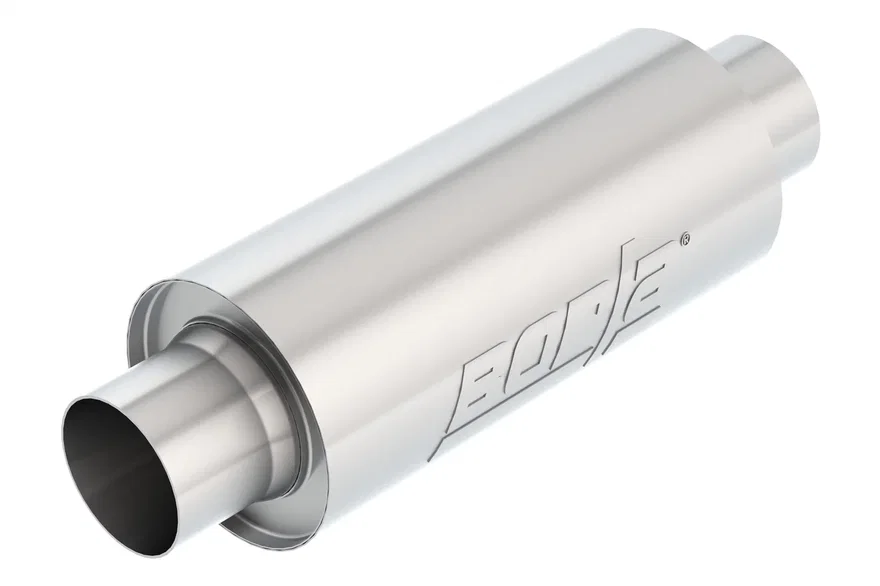 XR-1 Multi-Core Racing Muffler 3.5in Center Inlet/ 3.5in Center Outlet 6.25in Round x 14in Long Body