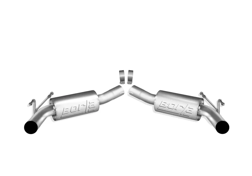 With Ground Effects Package Axle-Back Exhaust System S-Type for 2010-2013 Camaro SS
