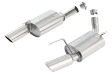 Axle-Back Exhaust System Touring for 2005-2009 Ford Mustang GT image 1