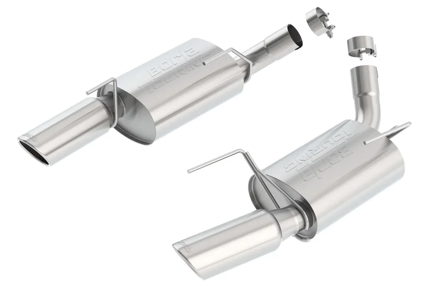 Axle-Back Exhaust System Touring for 2005-2009 Ford Mustang GT