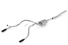 Cat-Back Exhaust System S-Type for 2014-2018 Chevrolet Silverado 1500/ GMC Sierra 1500 image 1