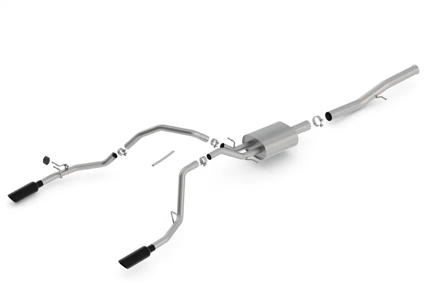 Cat-Back Exhaust System S-Type for 2014-2018 Chevrolet Silverado 1500/ GMC Sierra 1500