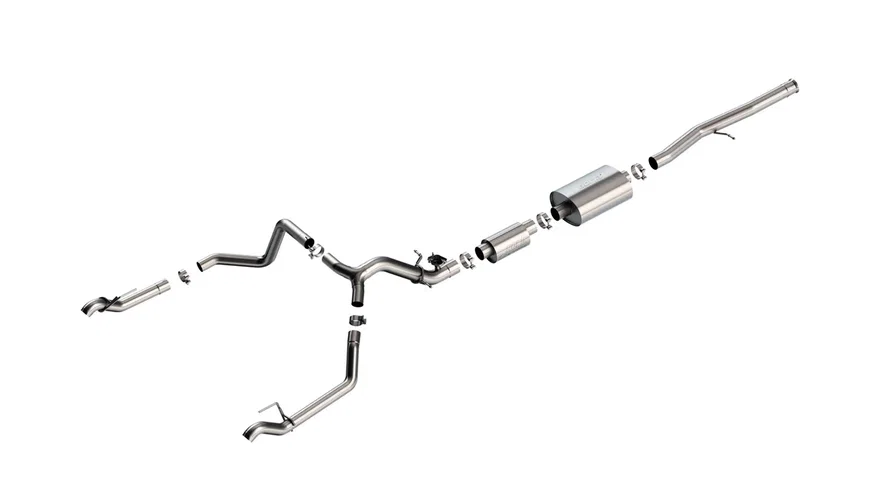 Cat-Back™ Exhaust System S-Type Part for 2024-2026 Chevrolet Silverado 1500/ GMC Sierra 1500