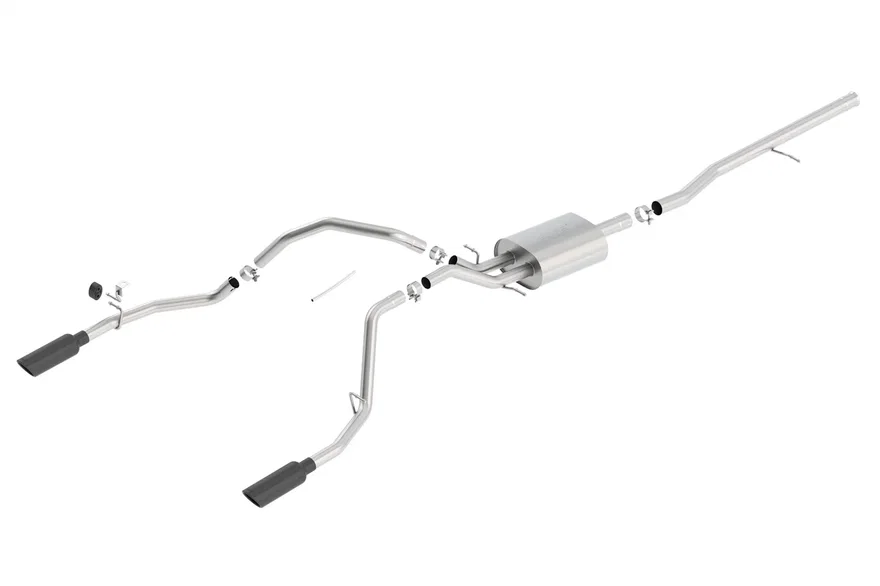 Cat-Back Exhaust System Touring for 2014-2019 Chevrolet Silverado 1500/ GMC Sierra 1500