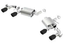 With Dual Mode Exhaust (NPP) Axle-Back Exhaust System S-Type for 2016-2023 Chevrolet Camaro SS image 1