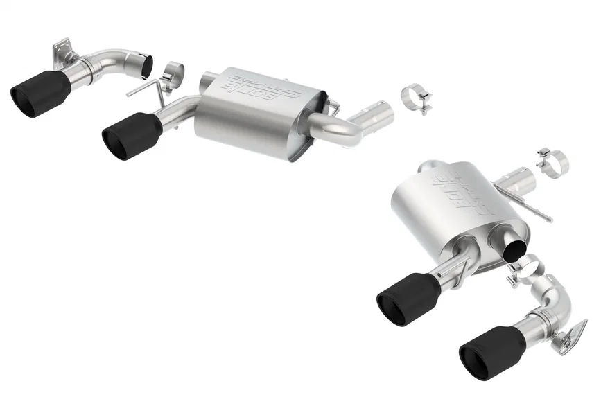 With Dual Mode Exhaust (NPP) Axle-Back Exhaust System S-Type for 2016-2023 Chevrolet Camaro SS