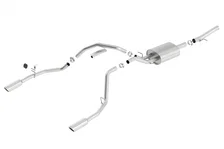 Cat-Back Exhaust System ATAK for 2014-2018 Chevrolet Silverado 1500/ GMC Sierra 1500 image 1