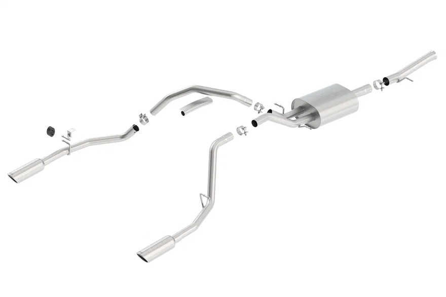 Cat-Back Exhaust System ATAK for 2014-2018 Chevrolet Silverado 1500/ GMC Sierra 1500