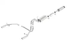 Cat-Back™ Exhaust System S-Type Part for 2011-2014 Ford F-150 image 1