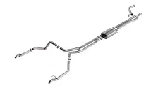 Cat-Back Exhaust System S-Type for 2022-2023 Chevrolet Silverado 1500 ZR2/ GMC Sierra 1500 AT4X image 1