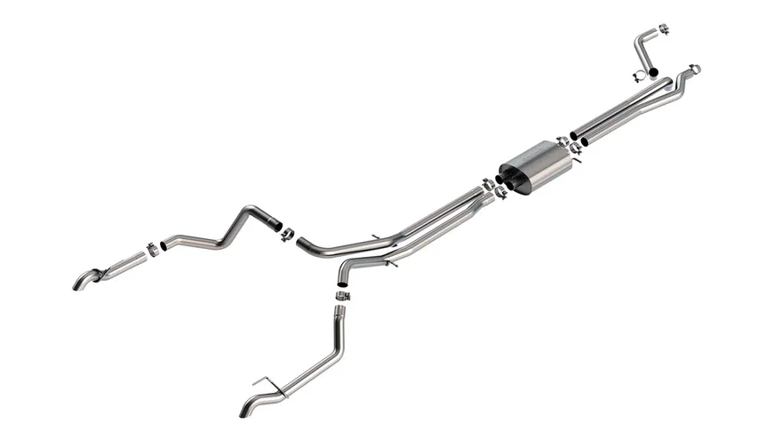 Cat-Back Exhaust System S-Type for 2022-2023 Chevrolet Silverado 1500 ZR2/ GMC Sierra 1500 AT4X