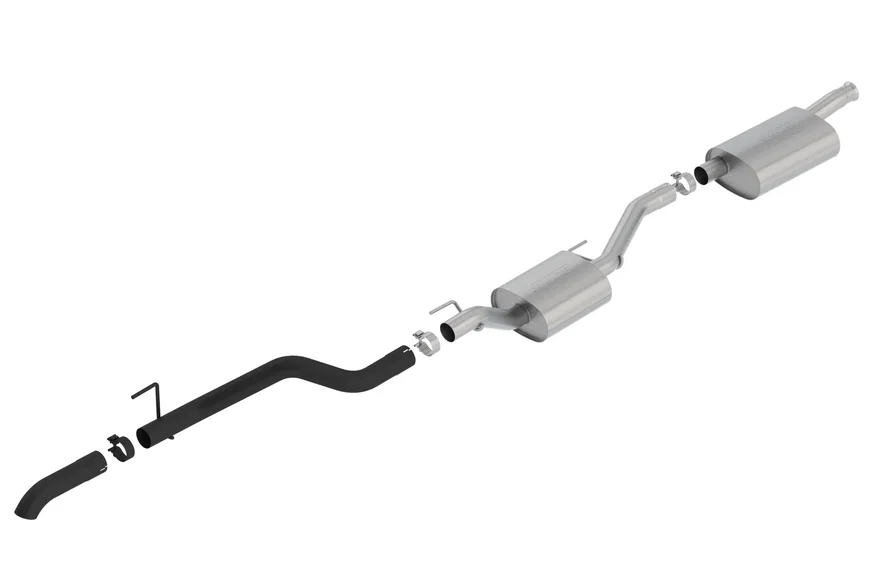 Cat-Back™ Exhaust System Touring "Climber/ Rock Crawler" Part for 2020-2026 Jeep Gladiator JT