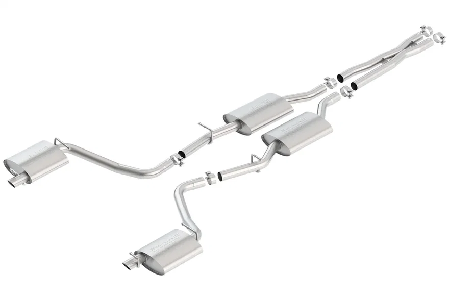 Cat-Back Exhaust System S-Type for 2015-2023 Dodge Challenger SXT/ GT V6