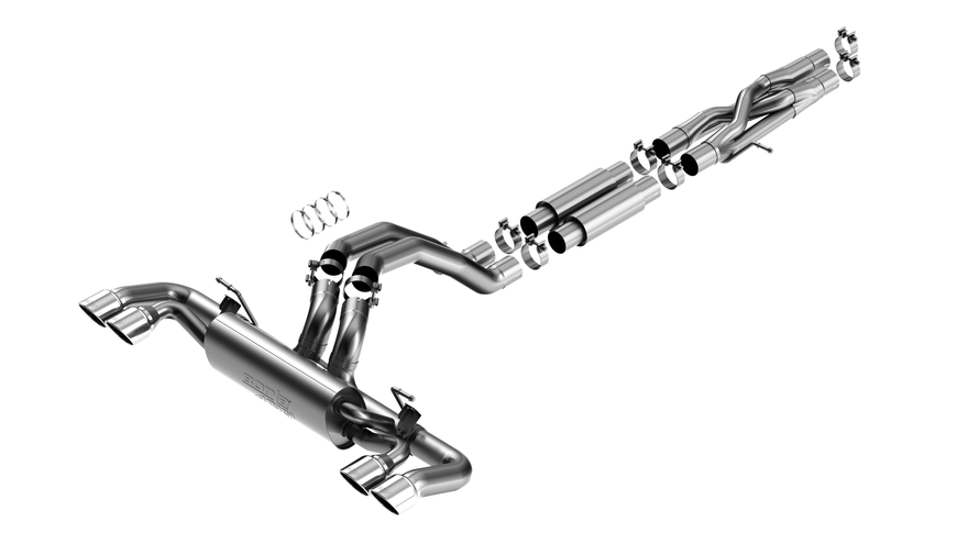 Cat-Back Exhaust System ATAK for 2021-2023 Jeep Wrangler Rubicon 392 JLU