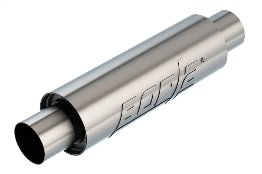 XR-1 Multi-Core Racing Muffler 2.5in Center Inlet/ 2.5in Center Outlet 4in Round x 12in Long Body