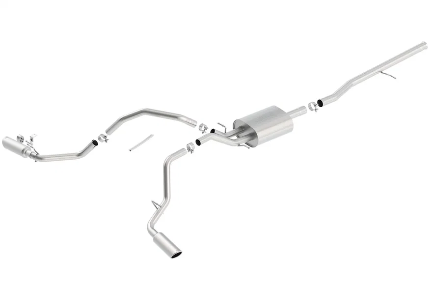 Cat-Back Exhaust System Touring for 2014-2019 Chevrolet Silverado 1500/ GMC Sierra 1500