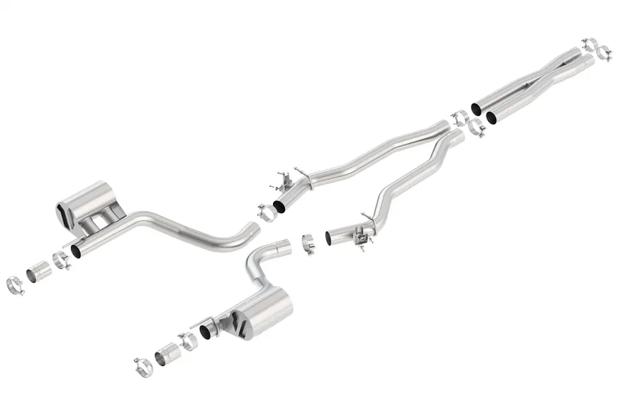 Hellcat Cat-Back Exhaust System ATAK for 2015-2023 Dodge Charger SRT