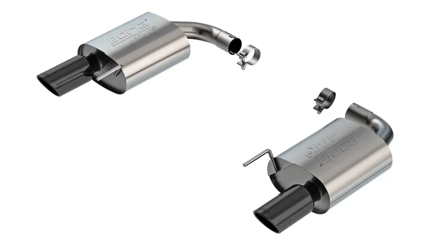 Axle-Back Exhaust System ATAK® Part for 2024-2026 Ford Mustang GT