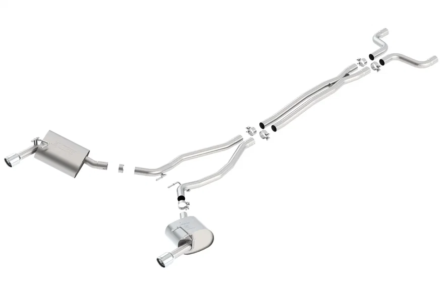 Cat-Back Exhaust System S-Type for 2014-2015 Chevrolet Camaro V6
