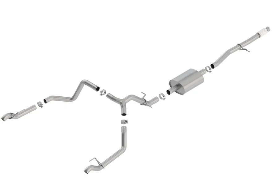 Cat-Back™ Exhaust System S-Type Part for 2019-2026 Chevrolet Silverado 1500/ GMC Sierra 1500