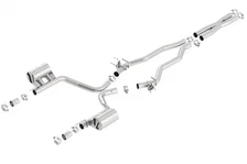 Cat-Back Exhaust System ATAK for 2015-2023 Dodge Challenger SRT 392/ 392 Hemi/ Scat Pack image 1