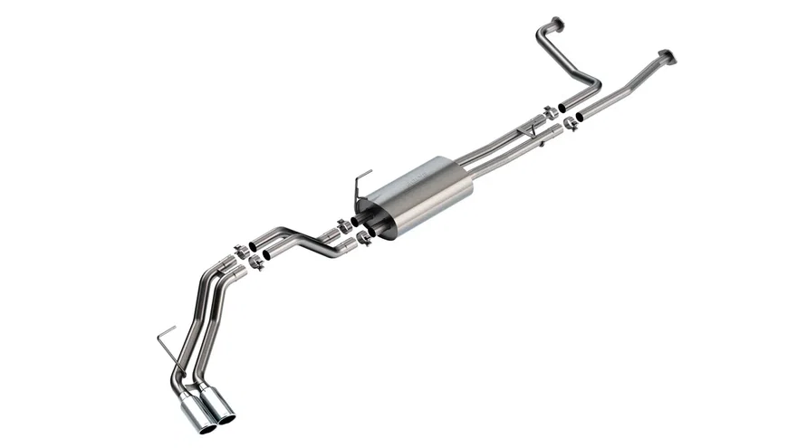 Cat-Back Exhaust System S-Type Part for 2016-2024 Nissan Titan XD