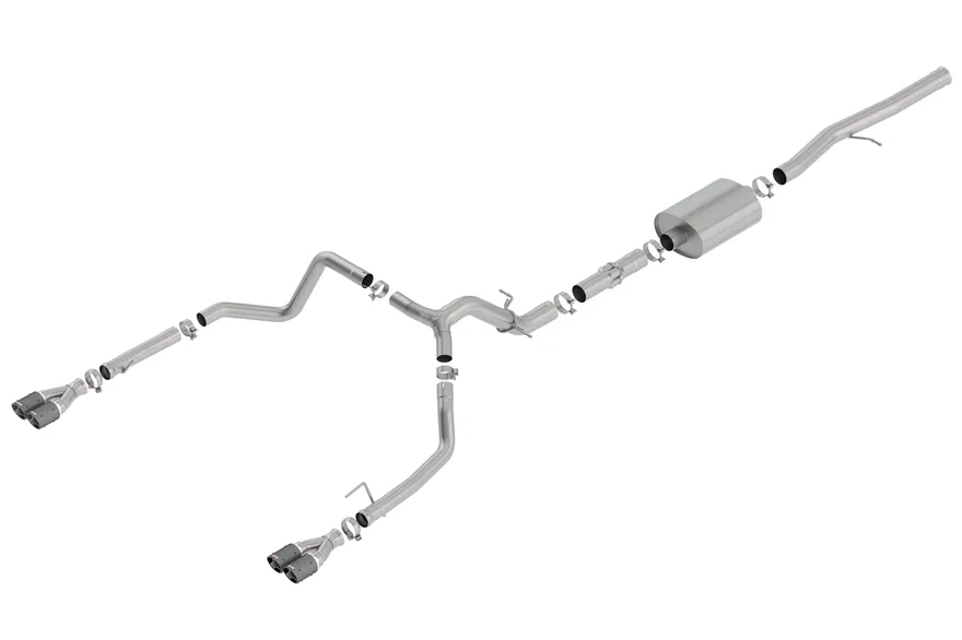 Cat-Back Exhaust System ATAK for 2019-2023 Chevrolet Silverado 1500/ GMC Sierra 1500 6.2L