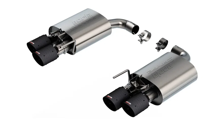 Axle-Back Exhaust System S-Type Part for 2024-2026 Ford Mustang GT