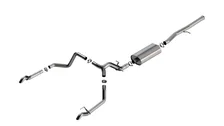 Cat-Back Exhaust System S-Type for 2022-2023 Chevrolet Silverado 1500 ZR2/ GMC Sierra 1500 AT4X image 1