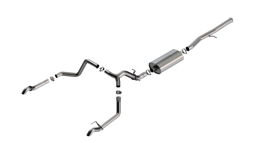 Cat-Back Exhaust System S-Type for 2022-2023 Chevrolet Silverado 1500 ZR2/ GMC Sierra 1500 AT4X