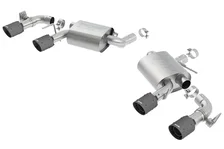 With Dual Mode Exhaust (NPP) Axle-Back Exhaust System S-Type for 2016-2023 Chevrolet Camaro SS image 1