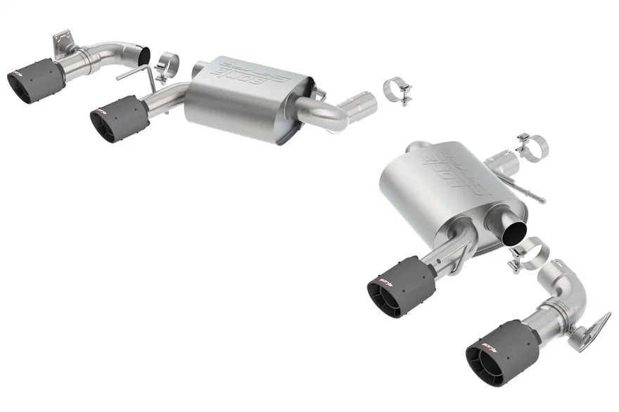 With Dual Mode Exhaust (NPP) Axle-Back Exhaust System S-Type for 2016-2023 Chevrolet Camaro SS