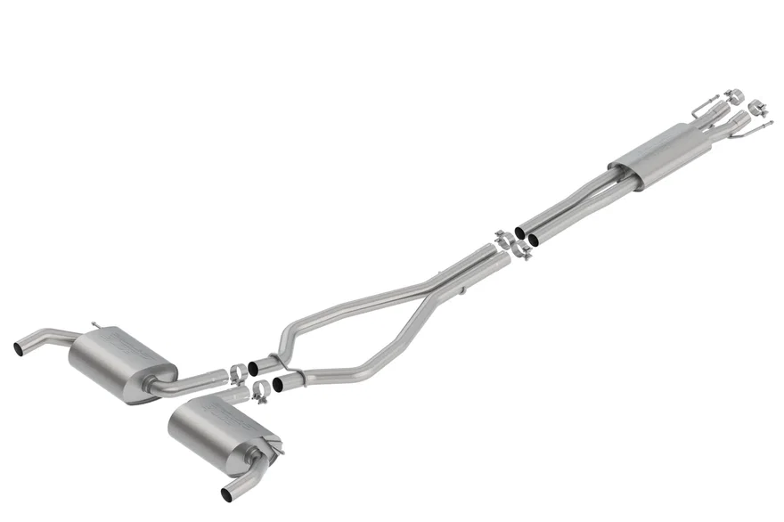 Cat-Back Exhaust System S-Type for 2019-2024 Ford Edge ST