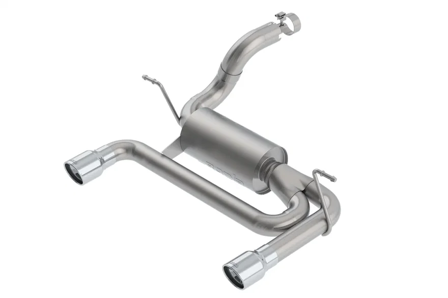 Axle-Back Exhaust System S-Type for 2018-2023 Jeep Wrangler JL/ JLU