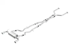 2017-2022 Infinity Q60S Cat-Back™ Exhaust System S-Type Part for INFINITI Q60 image 1