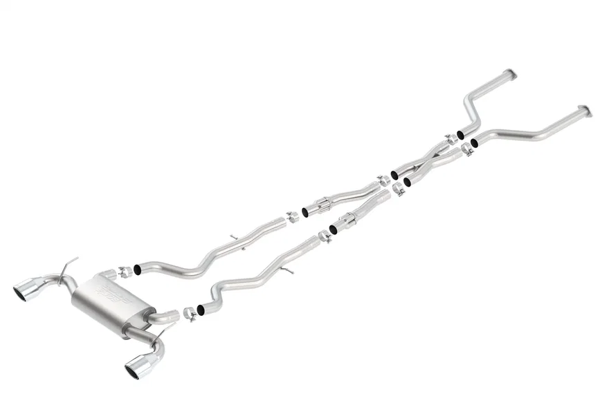 2017-2022 Infinity Q60S Cat-Back™ Exhaust System S-Type Part for INFINITI Q60