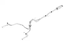 Cat-Back Exhaust System ATAK for 2015-2020 Ford F-150 2.7L/ 3.5L EcoBoost/ 5.0L V8 2018-2020 3.3L V6 image 1