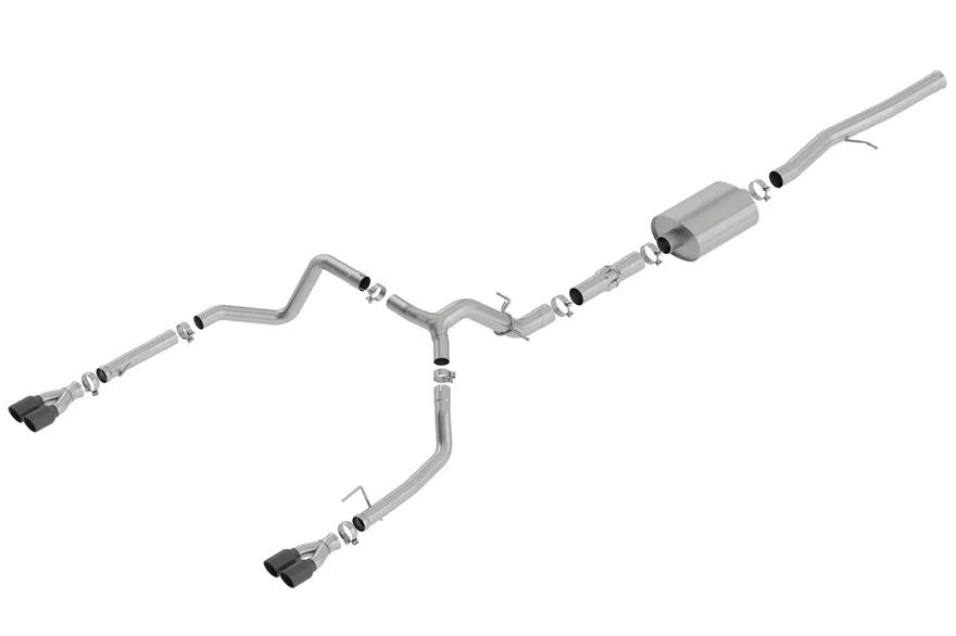 Cat-Back Exhaust System ATAK for 2019-2023 Chevrolet Silverado 1500/ GMC Sierra 1500 6.2L