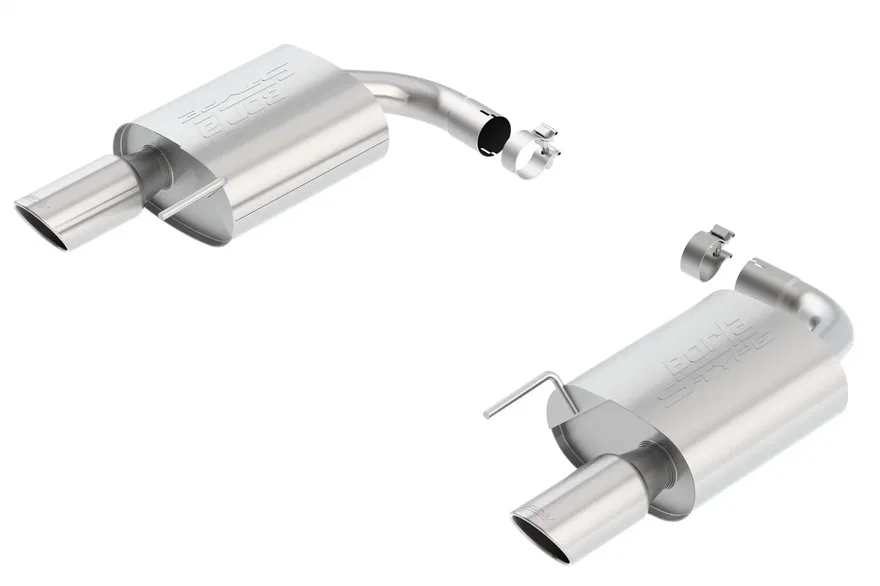 Axle-Back Exhaust System S-Type for 2015-2017 Ford Mustang GT