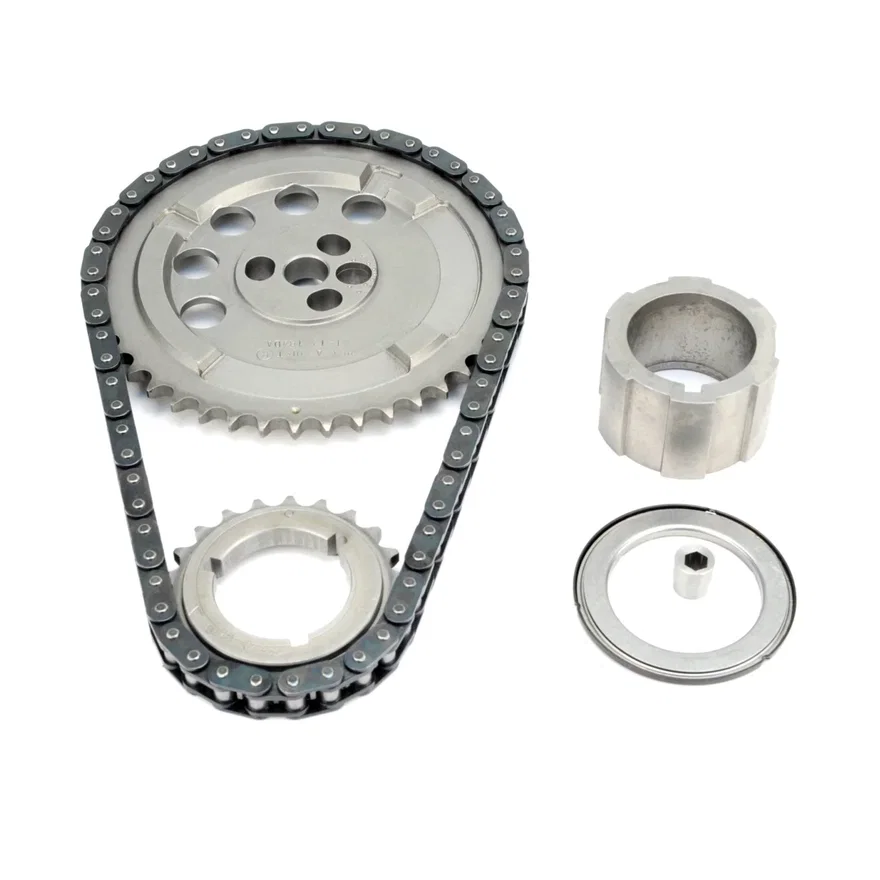 Adjustable Single Chain Timing Set for 3-Bolt, 4 Pole, 58X GM LS